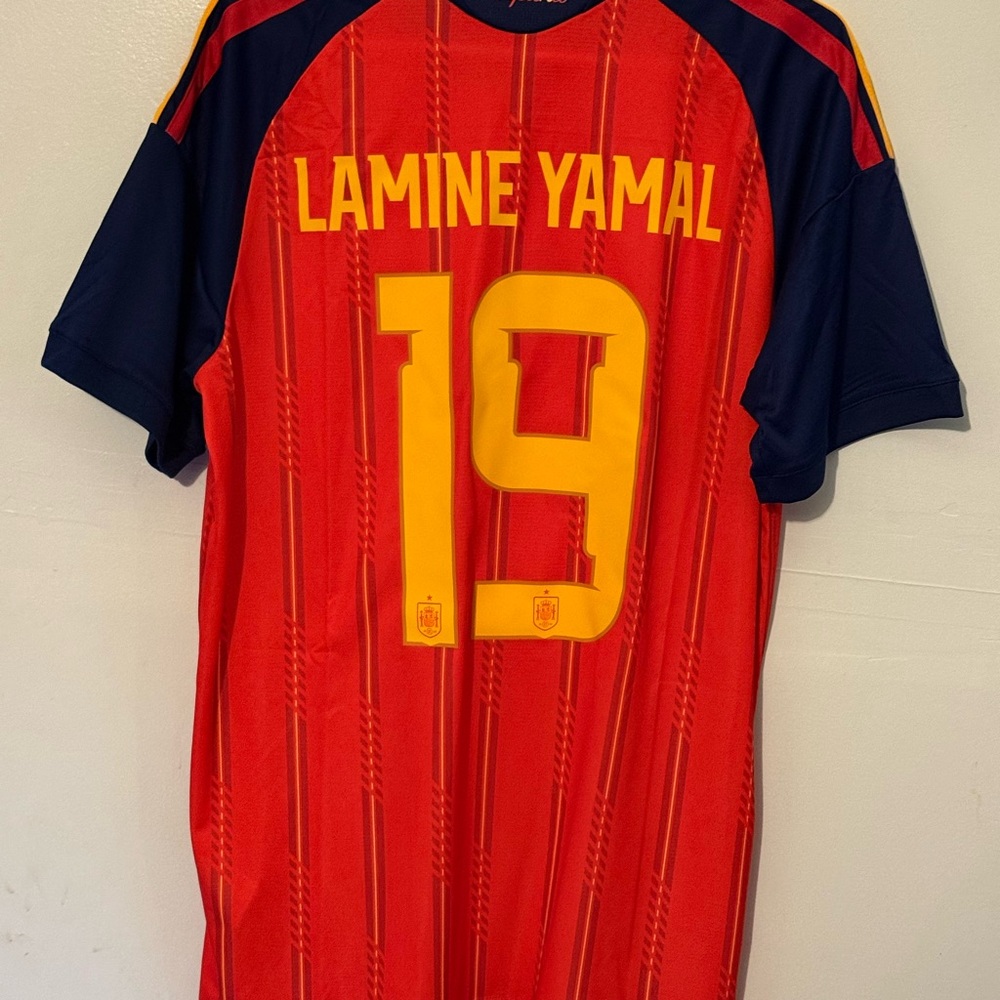 Spain Jersey Lamine Yamal #19